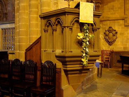 Chester St. John the Baptist - The Pulpit